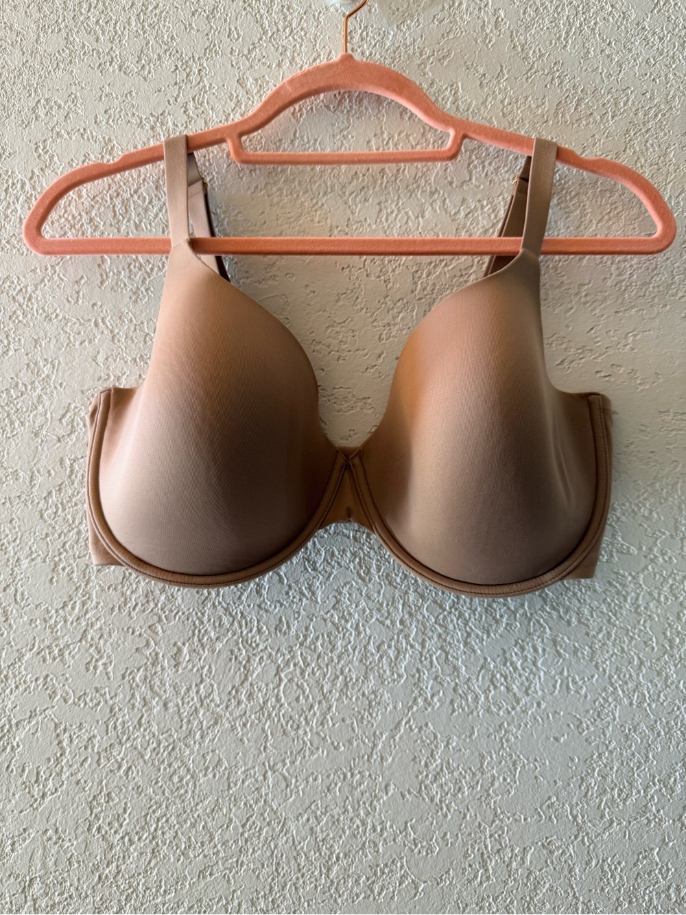 THIRDLOVE 24/7 Women's Tan Beige Classic Full Coverage T-Shirt Comfort Bra 34G